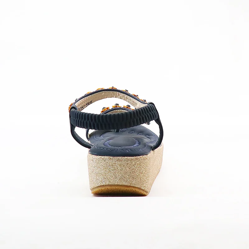 Summer Sandals Women Non Slip Floral Decoration Comfortable Platform Ladies Sandals Fashion Wedges Gold Powder Beach Sandals
Summer Sandals Women Non Slip Floral Decoration Comfortable Platform Ladies Sandals Fashion Wedges Gold Powder Beach Sandals