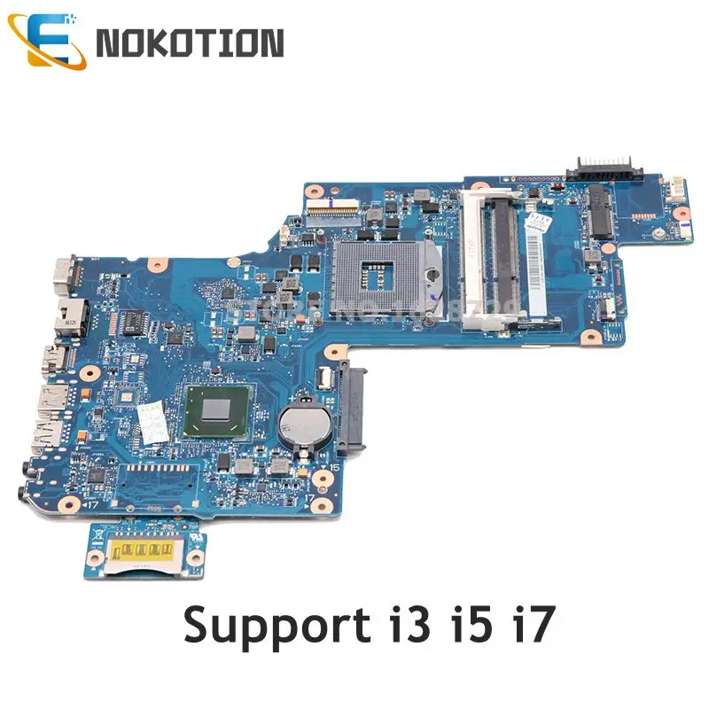 NOKOTION H000038240 H000038230 For Toshiba Satellite L875 L870 motherboard 17.3 inch Screen Intel hm76 ddr3 60N0ZXM1EA06-01 | Компьютеры и