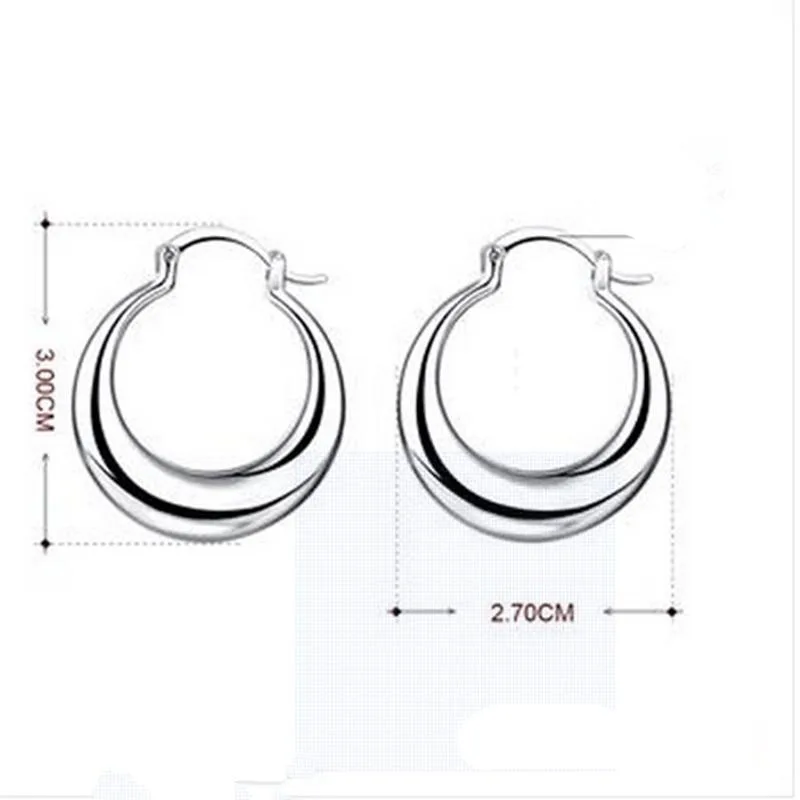 Qilimigu Hot new fashion smooth face large circle crescent earrings for women's Earrings
Qilimigu Hot new fashion smooth face large circle crescent earrings for women's Earrings