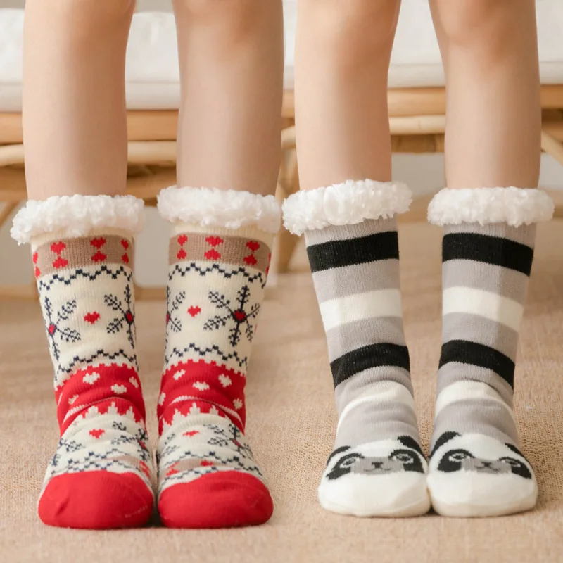 Women Extra-warm Fleece Indoor Socks Warm Feet Stretchy for Winter Home Christmas NIN668
Women Extra-warm Fleece Indoor Socks Warm Feet Stretchy for Winter Home Christmas NIN668