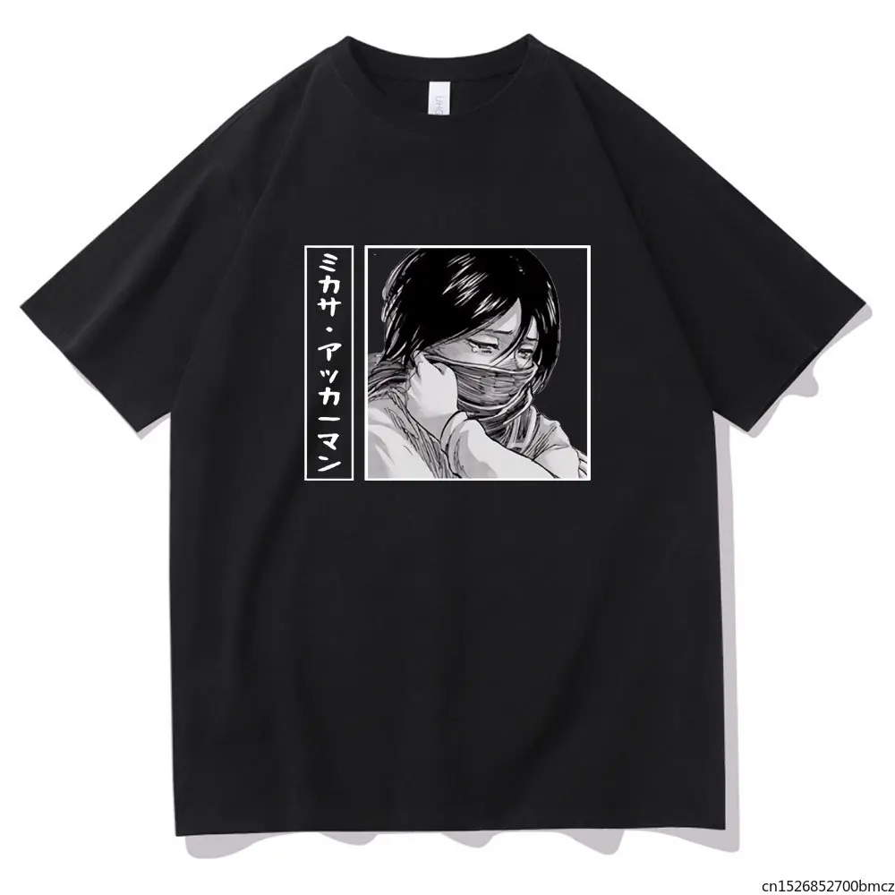 Japanese Anime Attack on Titan Tshirt Kawaii Mikasa AckerWoWomen Print Women T Shirt Oversized Korea Basic Short Sleeve
Japanese Anime Attack on Titan Tshirt Kawaii Mikasa AckerWoWomen Print Women T Shirt Oversized Korea Basic Short Sleeve