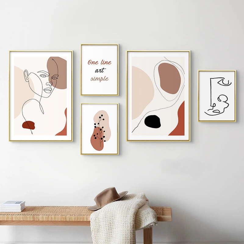 Abstract Line Wall Art Female Face Canvas Painting Boho Wall Pictures Nordic Posters And Prints Living Room Decoration Cuadros
Abstract Line Wall Art Female Face Canvas Painting Boho Wall Pictures Nordic Posters And Prints Living Room Decoration Cuadros