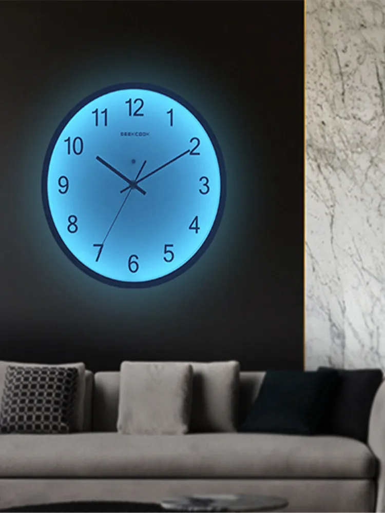 Luminous Minimalist Wall Clock Modern Design Automatic Sound Sensor LED Glowing Hanging Clocks Bedroom Living Room Decoration
Luminous Minimalist Wall Clock Modern Design Automatic Sound Sensor LED Glowing Hanging Clocks Bedroom Living Room Decoration