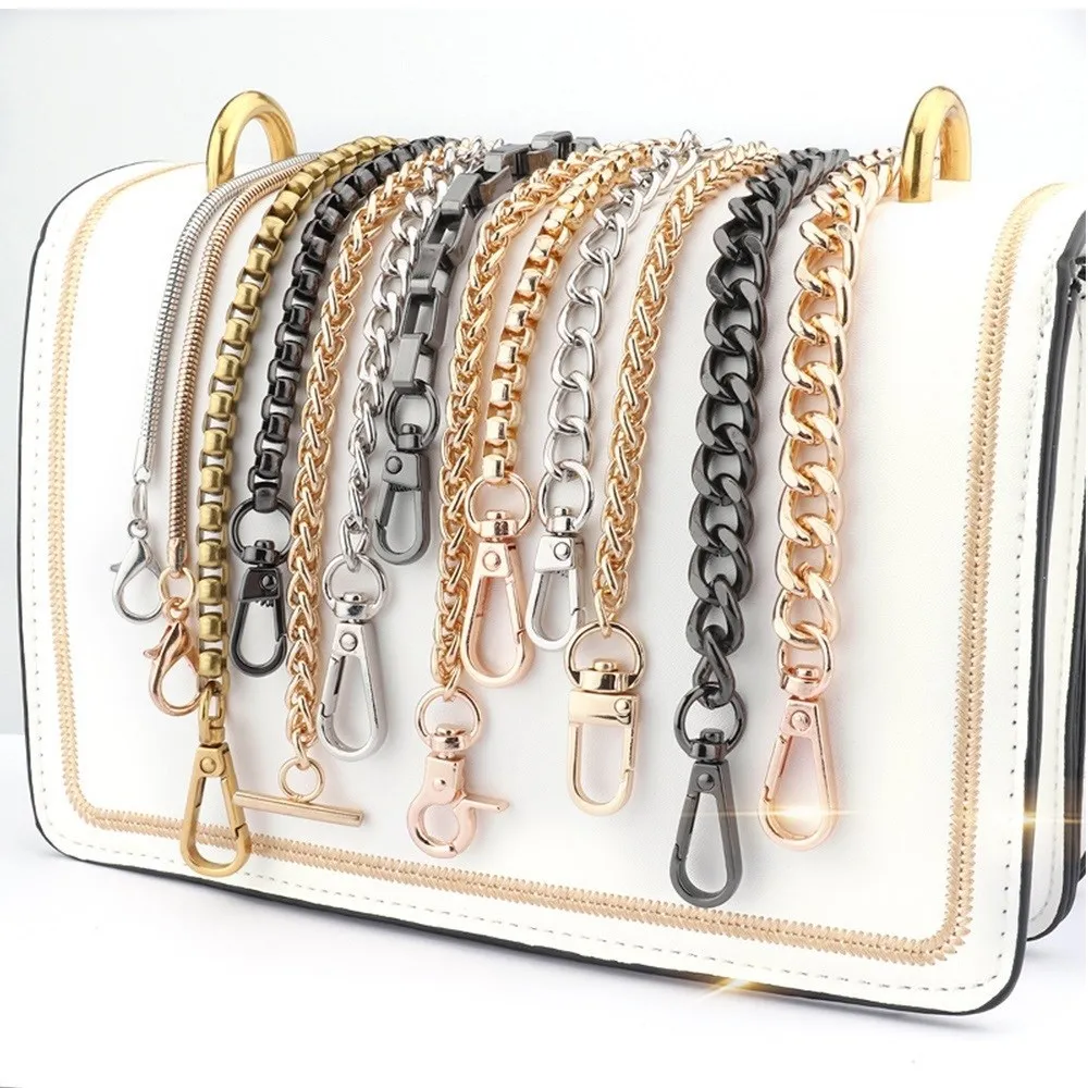 Bag Chain Single Buy Chain Accessories Single Shoulder Strap Bag Chain Messenger Belt Replacement Female Metal Bag Strap Gold
Bag Chain Single Buy Chain Accessories Single Shoulder Strap Bag Chain Messenger Belt Replacement Female Metal Bag Strap Gold