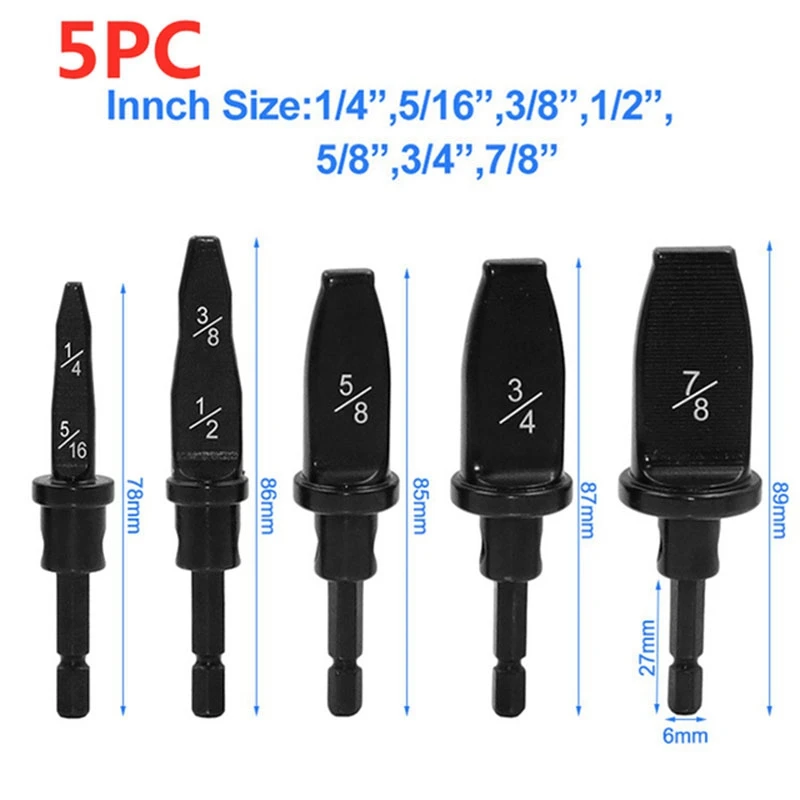 5Pcs Inch Air Conditioner Expander Hexagonal Handle Pipe Expanding Tool Suitable for Air Conditioner Adjusting Forge
5Pcs Inch Air Conditioner Expander Hexagonal Handle Pipe Expanding Tool Suitable for Air Conditioner Adjusting Forge