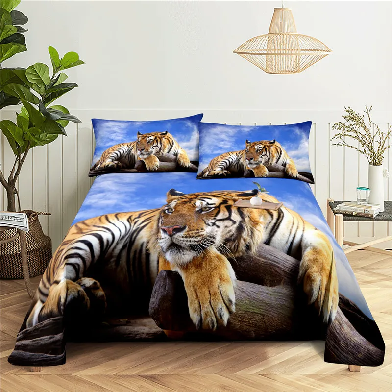 Animals Bedding Sheet Home Digital Printing Polyester Bed Flat Sheet With Pillowcase Print Bed Sheet
Animals Bedding Sheet Home Digital Printing Polyester Bed Flat Sheet With Pillowcase Print Bed Sheet