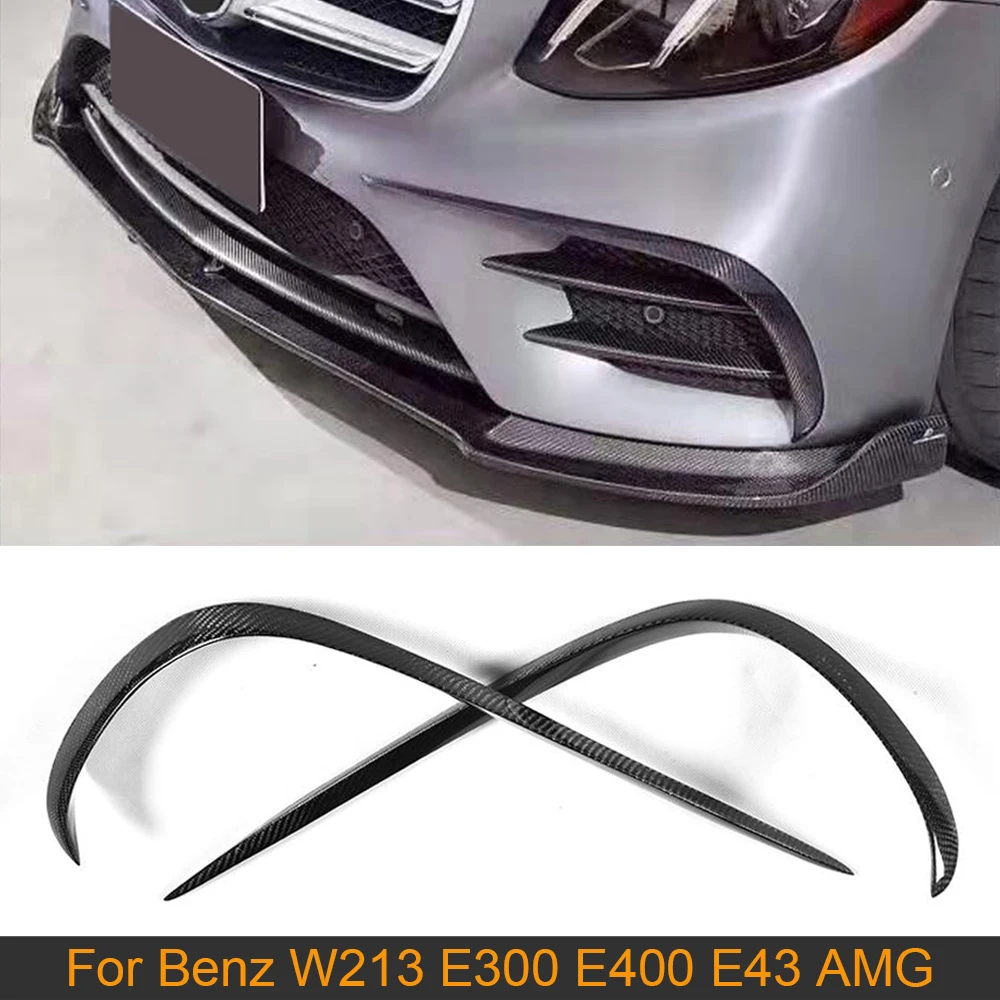 E Class Front Fins Guards For Mercedes Benz W213 E300 E400 E43 AMG 2017 2018 Front Bumper Fins Trims Guards Carbon Fiber / FRP
E Class Front Fins Guards For Mercedes Benz W213 E300 E400 E43 AMG 2017 2018 Front Bumper Fins Trims Guards Carbon Fiber / FRP