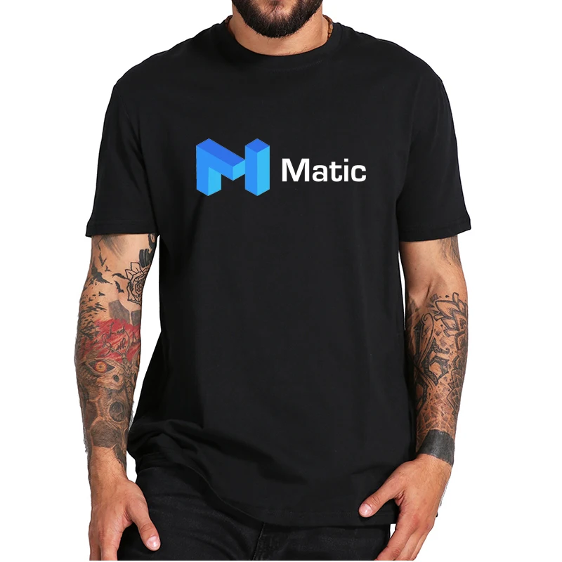 Matic Coin T-shirt Polygon MATIC Crypto Token T Shirt Premium Casual Soft 100% Cotton Men's Clothing EU Size
Matic Coin T-shirt Polygon MATIC Crypto Token T Shirt Premium Casual Soft 100% Cotton Men's Clothing EU Size
