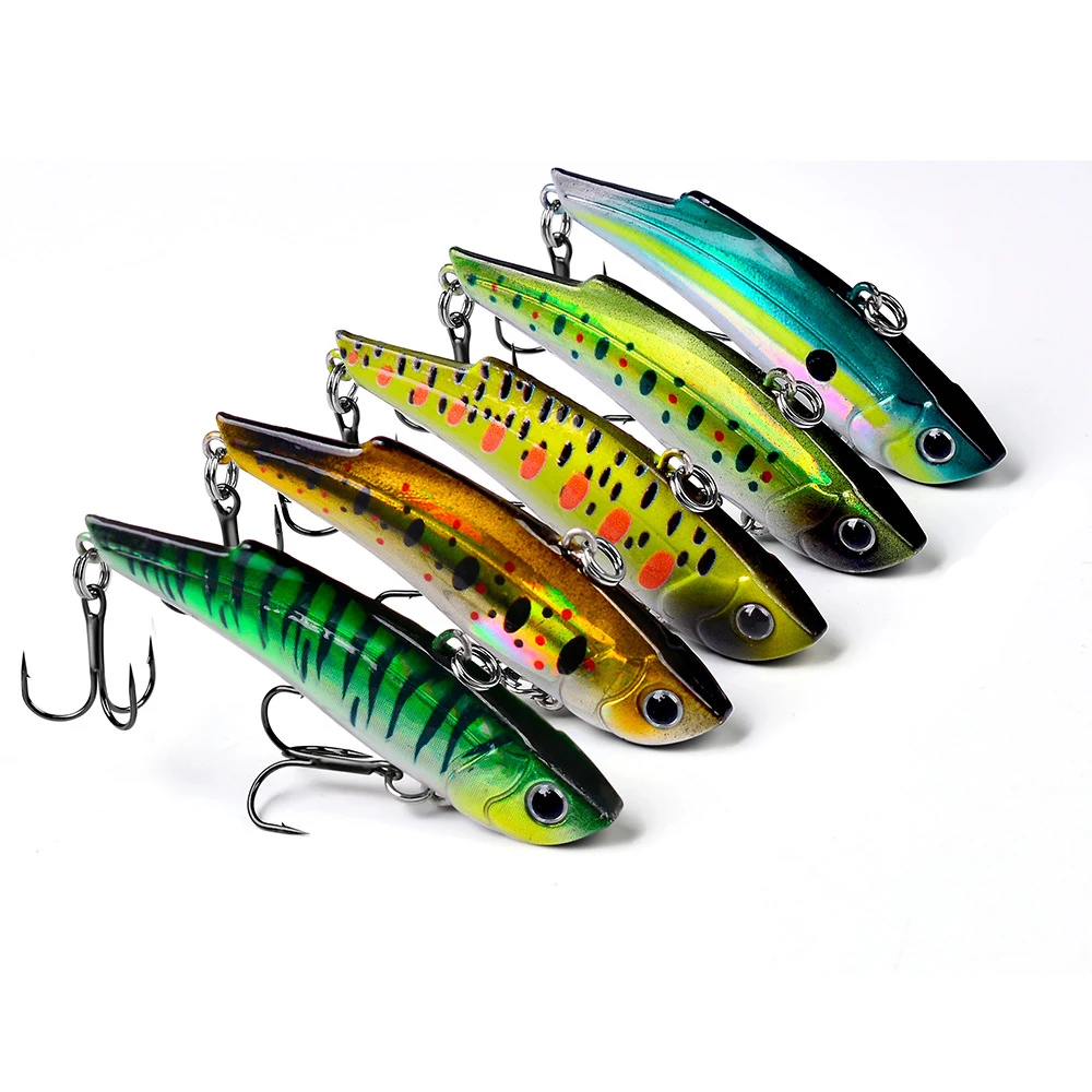 1Pcs VIB Fishing Lures With Inner Lead 7cm 14g Rattlin Hard Bait Sinking Winter Artificial Bait Bass Pike Fishing Tackle
1Pcs VIB Fishing Lures With Inner Lead 7cm 14g Rattlin Hard Bait Sinking Winter Artificial Bait Bass Pike Fishing Tackle