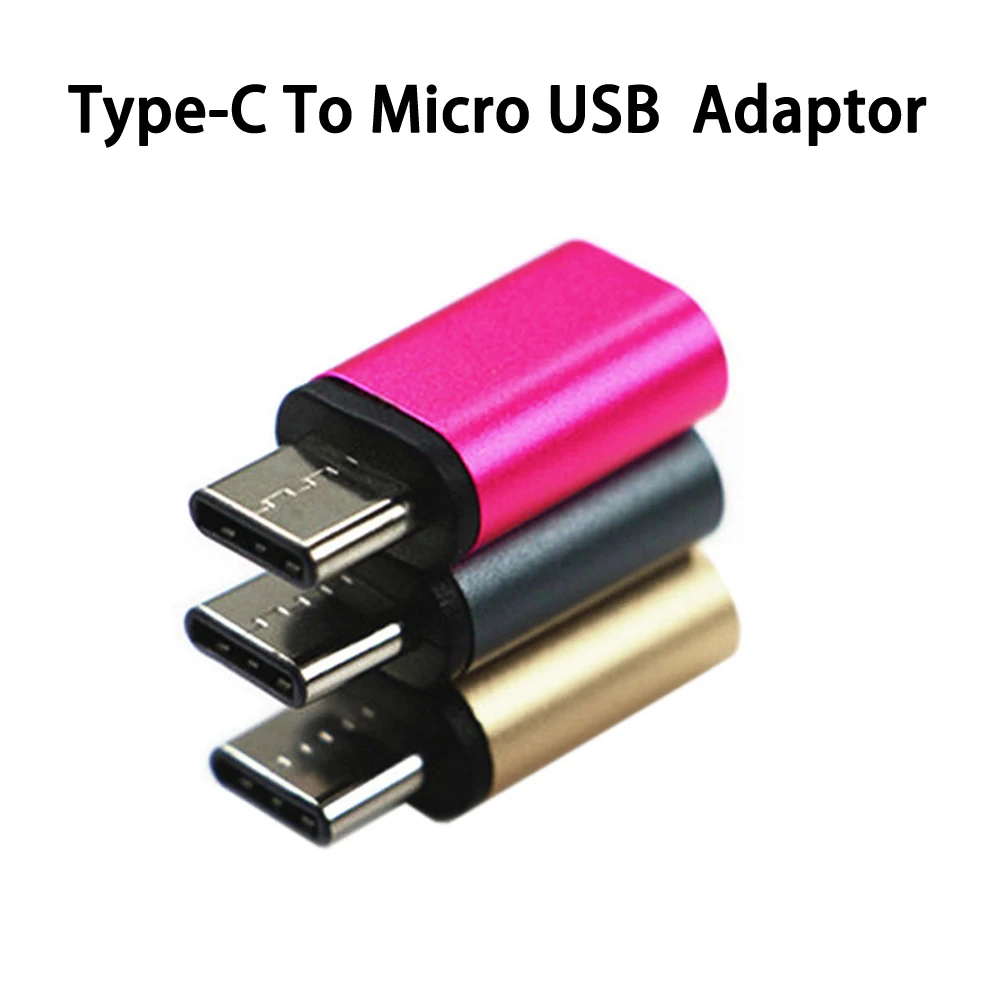2pcs Type-C To Micro-USB OTG Adapter Type-C Interface Quick Charge Data Transmission Adaptor Applied To Micro-USB Ported Phones
2pcs Type-C To Micro-USB OTG Adapter Type-C Interface Quick Charge Data Transmission Adaptor Applied To Micro-USB Ported Phones