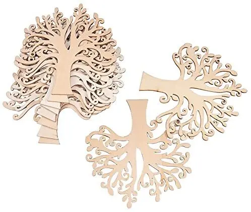 20 Pcs 4.9x4.9x0.12 Inches Family Tree Wood Cutout Blank Wooden Tree Embellishments for Tree Weddings Christmas Embellishments 
20 Pcs 4.9x4.9x0.12 Inches Family Tree Wood Cutout Blank Wooden Tree Embellishments for Tree Weddings Christmas Embellishments