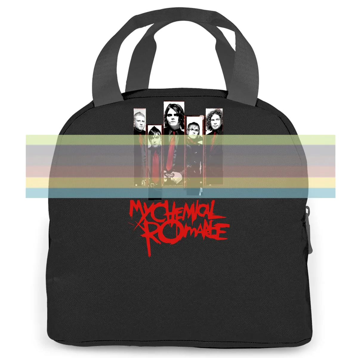 My Chemical Roce Band Black New New women men Portable insulated lunch bag adult student
My Chemical Roce Band Black New New women men Portable insulated lunch bag adult student