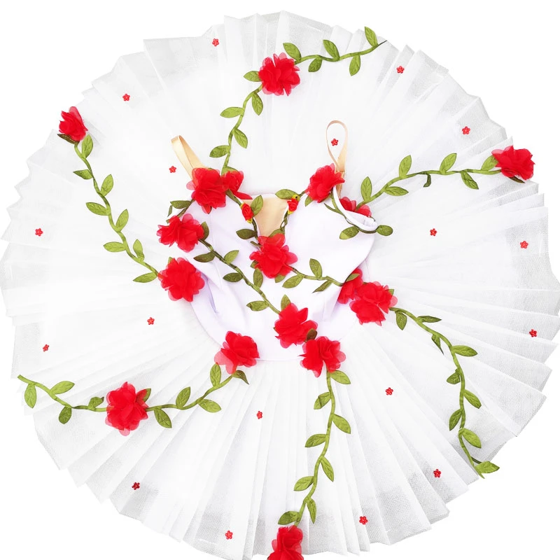 2020 Children and women professional ballet skirt girl white flower ballet tutu skirt Swan Lake Dancer Costume dance dress 
2020 Children and women professional ballet skirt girl white flower ballet tutu skirt Swan Lake Dancer Costume dance dress