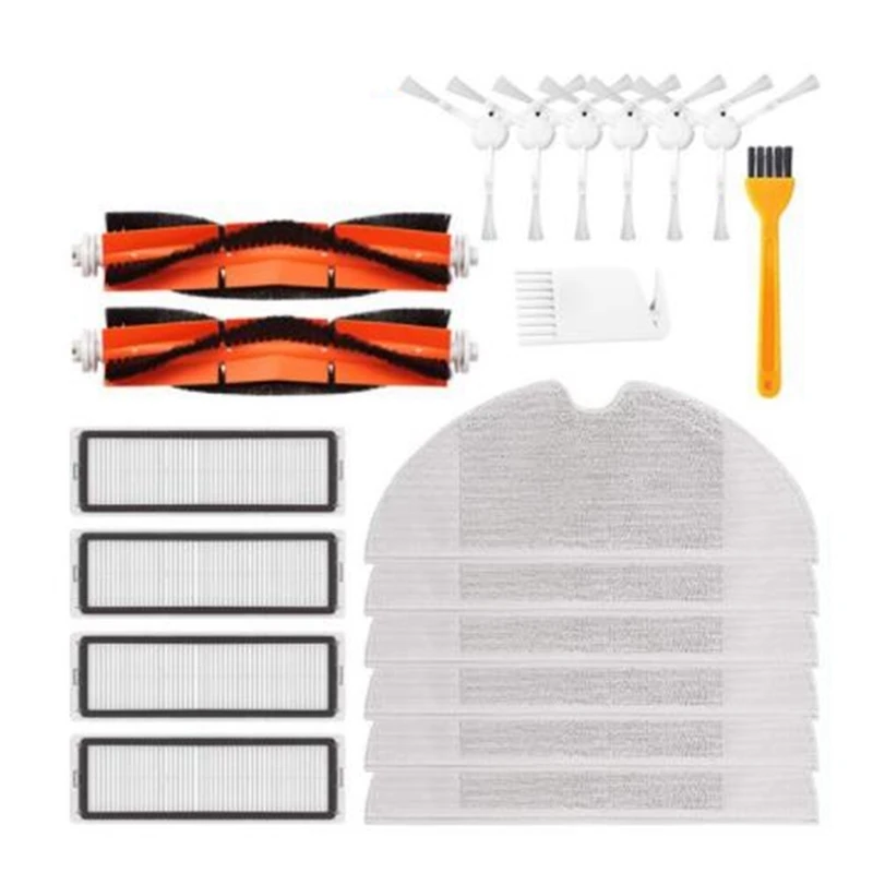 Hepa Filter Main Brush Mop Cloth Replacement Kits for Xiaomi 1C / STYTJ01ZHM Robot Vacuum Cleaner Accessories
Hepa Filter Main Brush Mop Cloth Replacement Kits for Xiaomi 1C / STYTJ01ZHM Robot Vacuum Cleaner Accessories