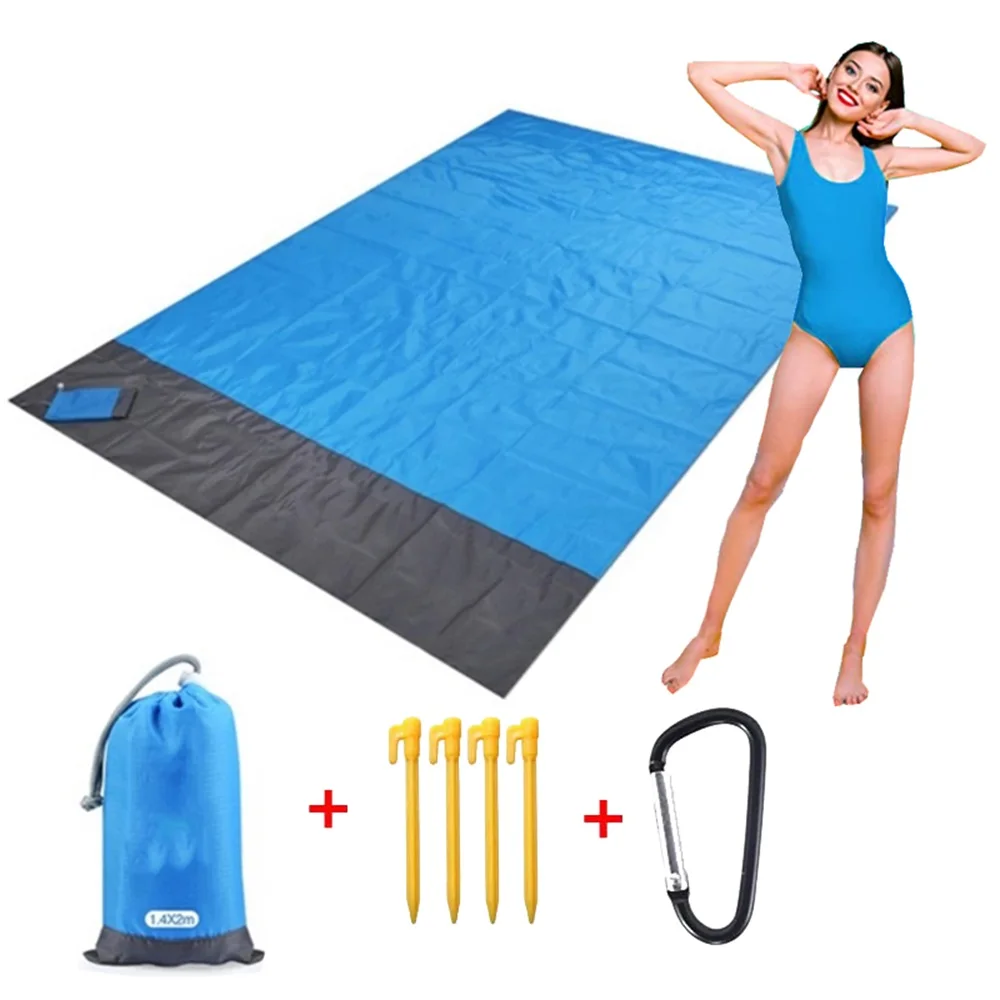 Large Beach Towels Mat Anti Sand Beach Blanket Outdoor Folded Camping Picnic Mat Waterproof Wind Prevent Sand Proof Pad
Large Beach Towels Mat Anti Sand Beach Blanket Outdoor Folded Camping Picnic Mat Waterproof Wind Prevent Sand Proof Pad