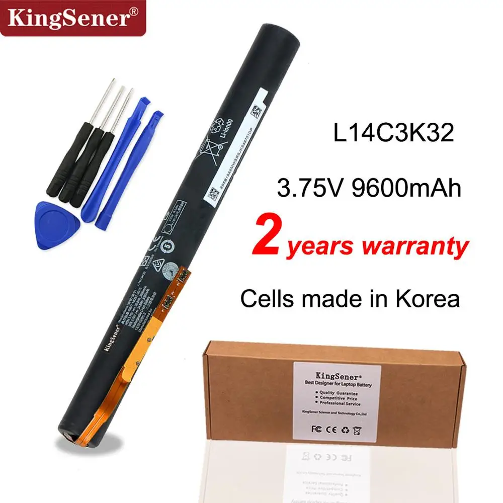 Аккумулятор 3,75 в 9600 мАч KingSener L14C3K32 для Lenovo YOGA Tablet 2 Pro-1380F 1380 YT2-1380 Yoga 11-TTH L14D3K32
Аккумулятор 3,75 в 9600 мАч KingSener L14C3K32 для Lenovo YOGA Tablet 2 Pro-1380F 1380 YT2-1380 Yoga 11-TTH L14D3K32