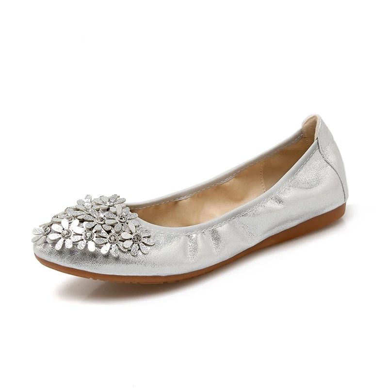 Plus Size 34-45 Summer Women Shoes Foldable Ballet Flats Slip On Casual Shoes Woman Loafers Flowers Soft sapato feminino M5-87
Plus Size 34-45 Summer Women Shoes Foldable Ballet Flats Slip On Casual Shoes Woman Loafers Flowers Soft sapato feminino M5-87