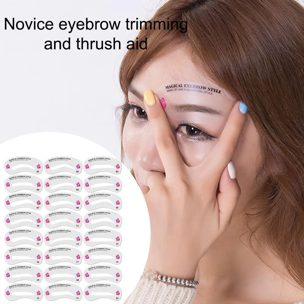 24 шт./набор, трафареты для ухода за бровями, трафарет для бровей многоразового использования шт./набор
24 шт./набор, трафареты для ухода за бровями, трафарет для бровей многоразового использования шт./набор