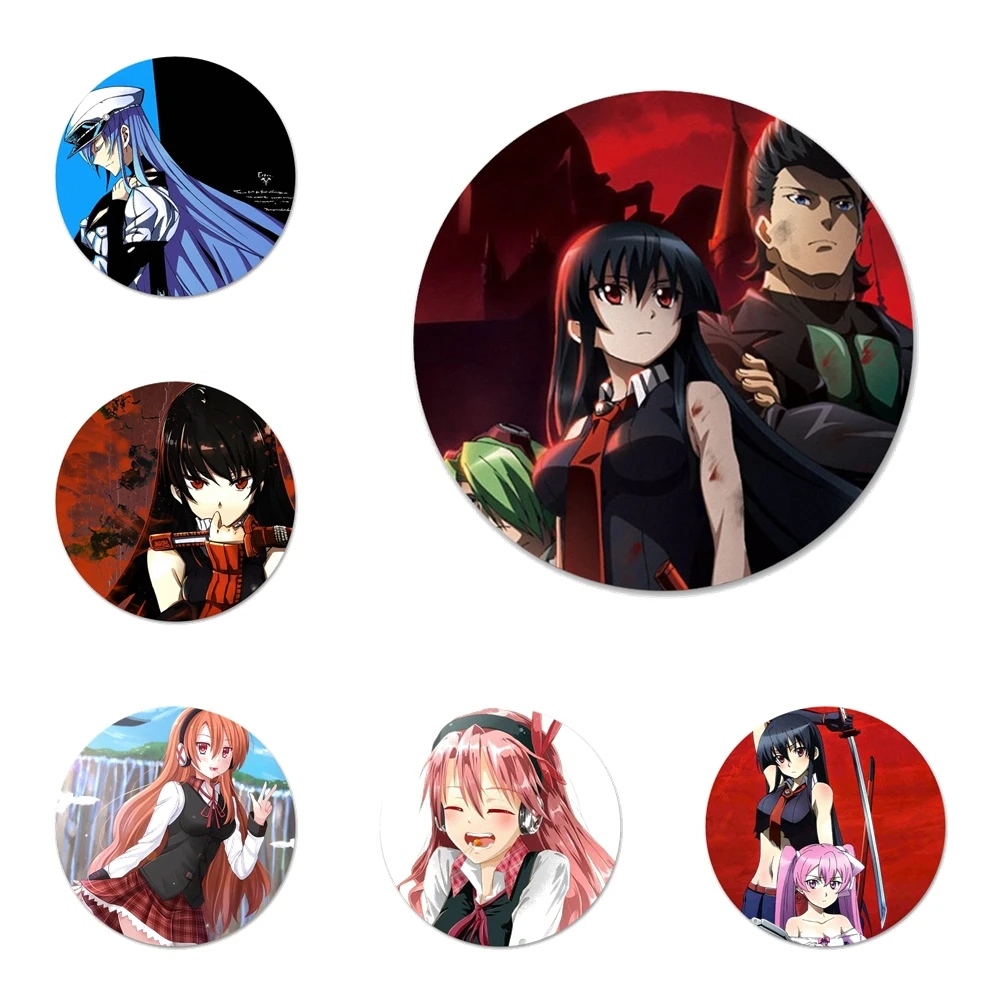 Anime Akame Ga Kill Icons Pins Badge Decoration Brooches Metal Badges For Backpack Decoration
Anime Akame Ga Kill Icons Pins Badge Decoration Brooches Metal Badges For Backpack Decoration