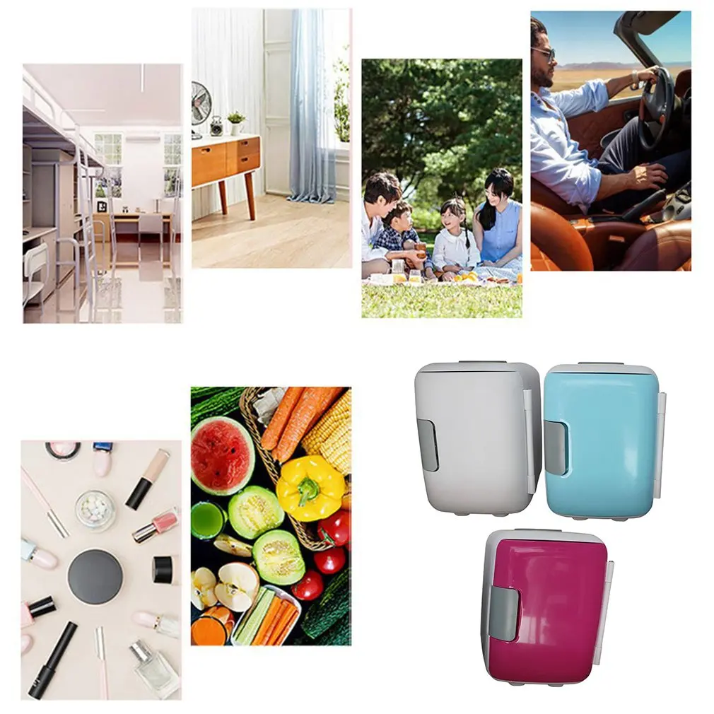 New 4 Liter Portable Compact Personal Fridge Cools & Heats Great for Bedroom Office Car Dorm Portable Makeup Skincare Fridge 
New 4 Liter Portable Compact Personal Fridge Cools & Heats Great for Bedroom Office Car Dorm Portable Makeup Skincare Fridge