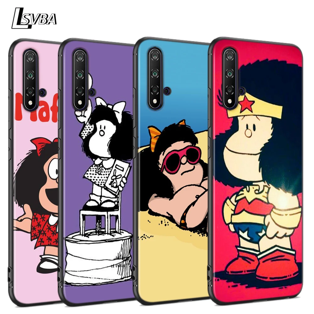 Silicone Cover Cute Girl Mafalda For Huawei Nova 7i 6S 5T 5i 5 P Smart Pro S 4 4E 3 3i 3E 2 2i P40 Lite P10 2020 Phone Case
Silicone Cover Cute Girl Mafalda For Huawei Nova 7i 6S 5T 5i 5 P Smart Pro S 4 4E 3 3i 3E 2 2i P40 Lite P10 2020 Phone Case