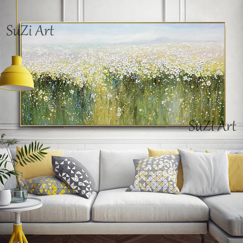 Best Handmade Flower Oil Painting On Canvas handmade Modern Wall Art Flower Picture For Living Room Wall painting Cuadros Decor
Best Handmade Flower Oil Painting On Canvas handmade Modern Wall Art Flower Picture For Living Room Wall painting Cuadros Decor