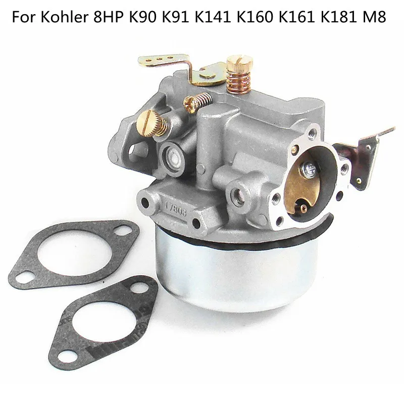 Комплект карбюратора для двигателя Kohler 8HP K90 K91 K141 K160 K161 K181 M8, запчасти для газонокосилки
Комплект карбюратора для двигателя Kohler 8HP K90 K91 K141 K160 K161 K181 M8, запчасти для газонокосилки