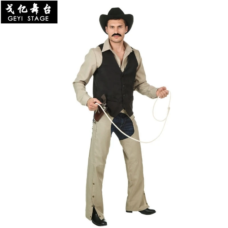 American of Western men cowboy suit for cowboy and fancy dress dress dress up in halloween paper easter party dress for the kid
American of Western men cowboy suit for cowboy and fancy dress dress dress up in halloween paper easter party dress for the kid