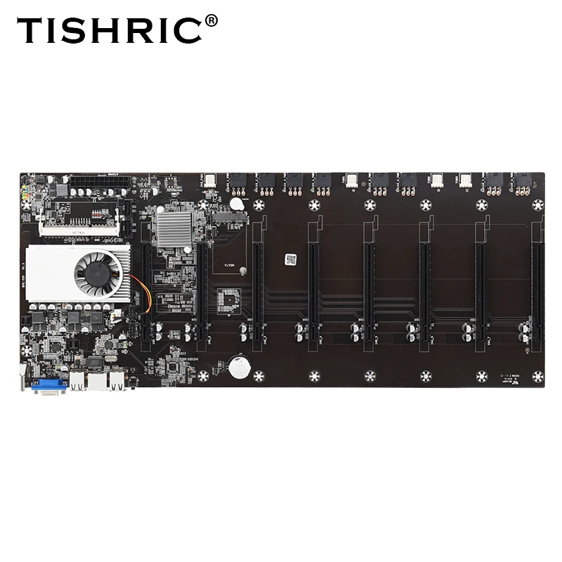 TISIRIC BTC-T37 Mining Motherboard Expandable 8 GPU Graphics Card Slots With 4/8GB DDR3 128GB MSATA SSD 10X8Pin Power Cable Set
TISIRIC BTC-T37 Mining Motherboard Expandable 8 GPU Graphics Card Slots With 4/8GB DDR3 128GB MSATA SSD 10X8Pin Power Cable Set