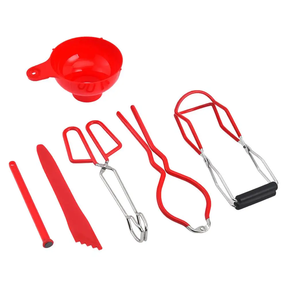 Canning Kits Canning Accessories Practical Useful Canning Tools Funnel Lid magnetic Lifter Jar Tongs Jar Wrench Bubble Remo
Canning Kits Canning Accessories Practical Useful Canning Tools Funnel Lid magnetic Lifter Jar Tongs Jar Wrench Bubble Remo