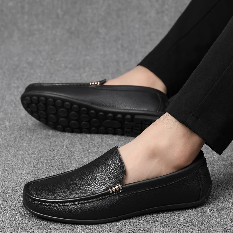 Mens Shoes Genuine Leather Luxury Handmade loafers Office Formal Party Original Design Vintage Retro Custom Casual Shoes men
Mens Shoes Genuine Leather Luxury Handmade loafers Office Formal Party Original Design Vintage Retro Custom Casual Shoes men