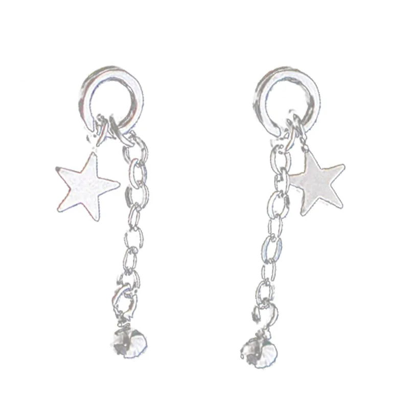 VENTFILLE 925 Sterling Silver Small Star Ball Cute Five-pointed Star Drop Earrings for Women Fashion Jewelry Party Wedding Gift
VENTFILLE 925 Sterling Silver Small Star Ball Cute Five-pointed Star Drop Earrings for Women Fashion Jewelry Party Wedding Gift
