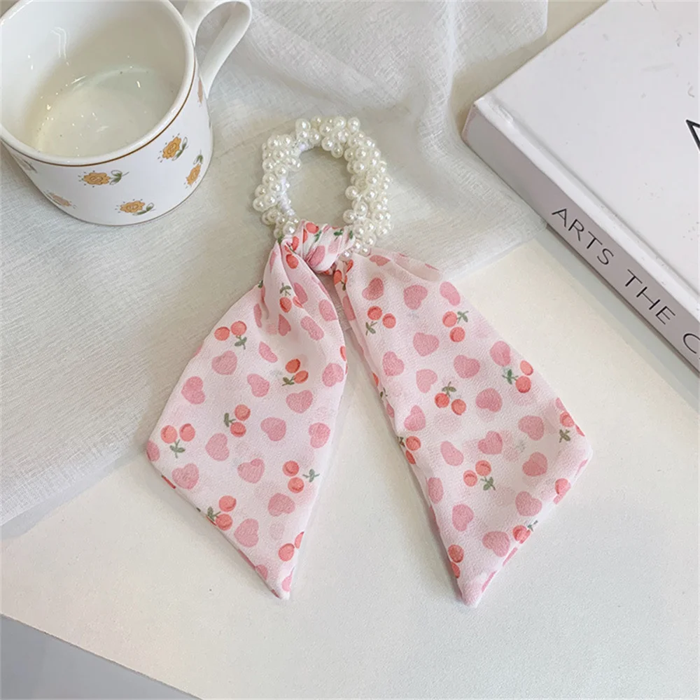 1pcs Pearl Print Bow Hair Bands Girls Fashion Sweet Ribbon Chiffon Elastic Hair Rope Ponytail Holder Hair Accessories Hot Sale
1pcs Pearl Print Bow Hair Bands Girls Fashion Sweet Ribbon Chiffon Elastic Hair Rope Ponytail Holder Hair Accessories Hot Sale