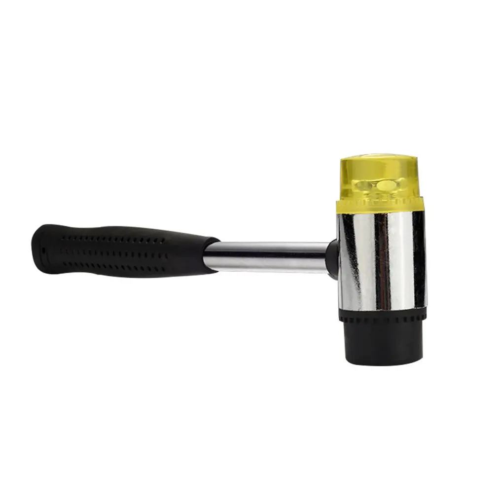 25MM Soft Mallet Double Face Soft Tap Rubber Mallet Hammer with Non Slip Plastic Grip DIY Leather Tool Manual Hammer
25MM Soft Mallet Double Face Soft Tap Rubber Mallet Hammer with Non Slip Plastic Grip DIY Leather Tool Manual Hammer
