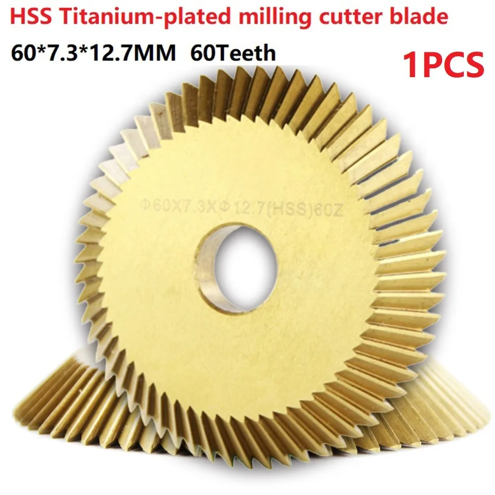 High Speed Steel Titanium Plating 60*7.3*12.7 Mm Blade For Wen Xing Key Cutting Machine Locksmith Tools 60T Saw Blade
High Speed Steel Titanium Plating 60*7.3*12.7 Mm Blade For Wen Xing Key Cutting Machine Locksmith Tools 60T Saw Blade
