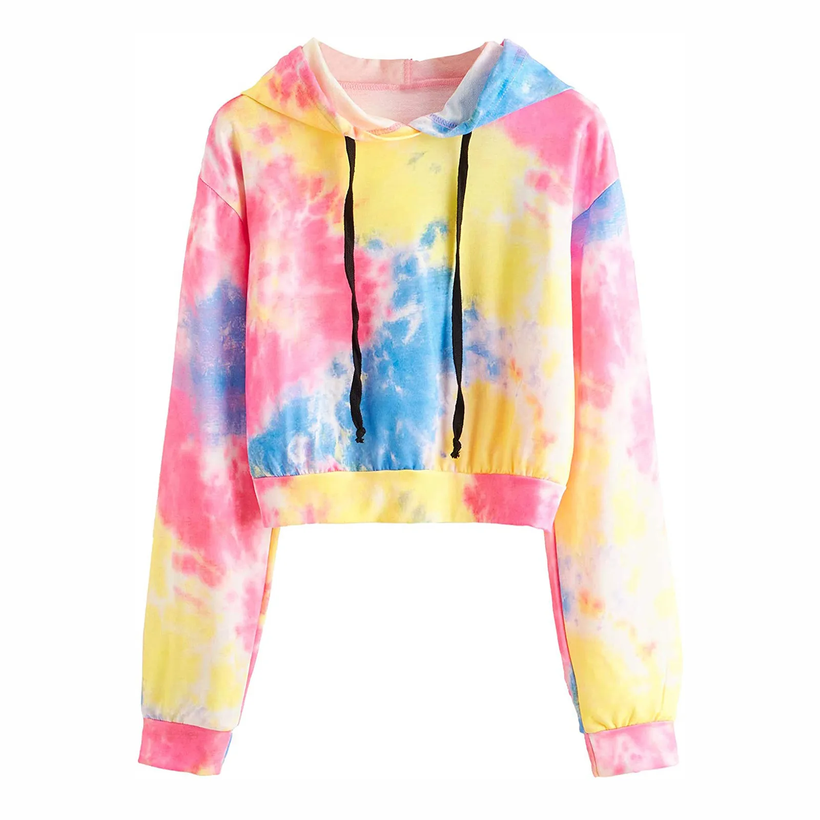 Bandage Tie Dye Women Sweatshirt Long Sleeve Casual Loose Fashion Female Hoodies Hong Kong Style Vintage Ladies Pullover Blouse
Bandage Tie Dye Women Sweatshirt Long Sleeve Casual Loose Fashion Female Hoodies Hong Kong Style Vintage Ladies Pullover Blouse