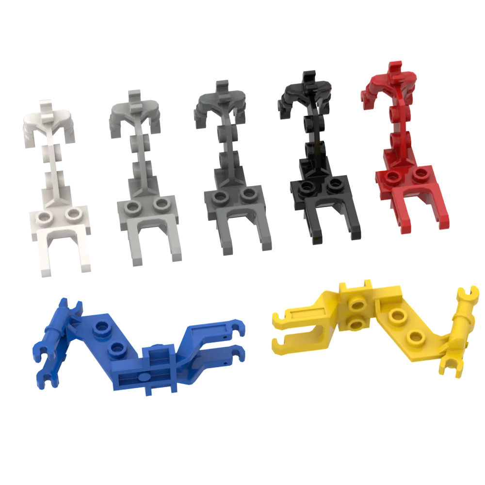 BuildMOC 18896 шасси мотоцикла для строительных блоков детали сделай сам Классические
