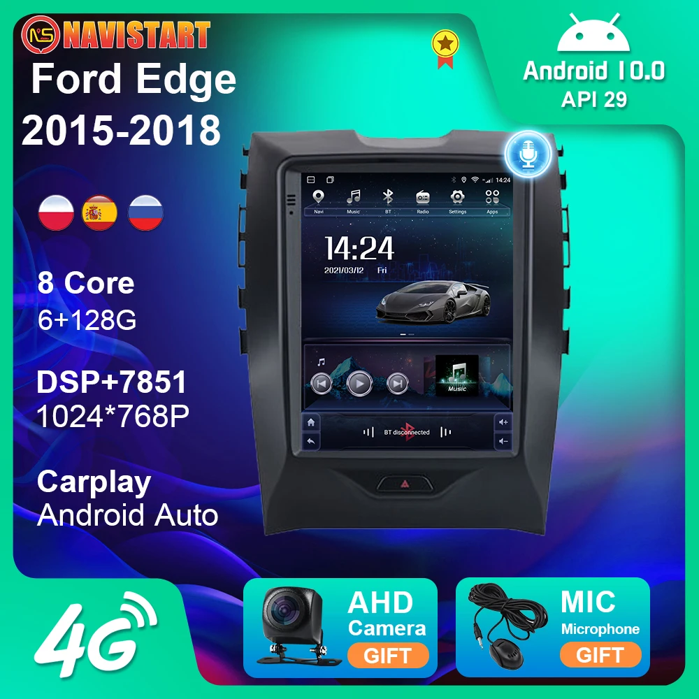 For Ford Edge 2015-2018 Car Radio Tesla Style 9.7 Inch Multimedia Player Android Auto DSP Carplay GPS Navigation No DVD Player
For Ford Edge 2015-2018 Car Radio Tesla Style 9.7 Inch Multimedia Player Android Auto DSP Carplay GPS Navigation No DVD Player
