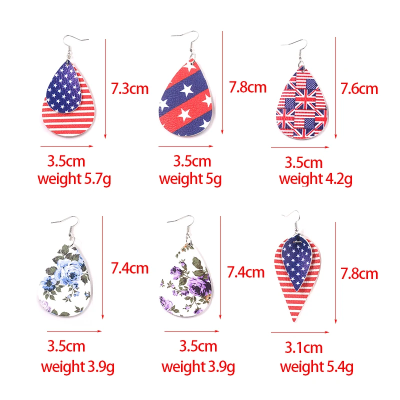 Women Fashionable Unique Design Cut Rose Print Leather Earrings Blue And White Porcelain Print
Women Fashionable Unique Design Cut Rose Print Leather Earrings Blue And White Porcelain Print