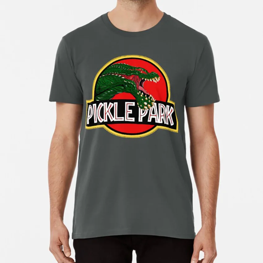 Футболка PICKLE PARK pickle jurrasic park monster hunter deviljho moncter world | Мужская одежда