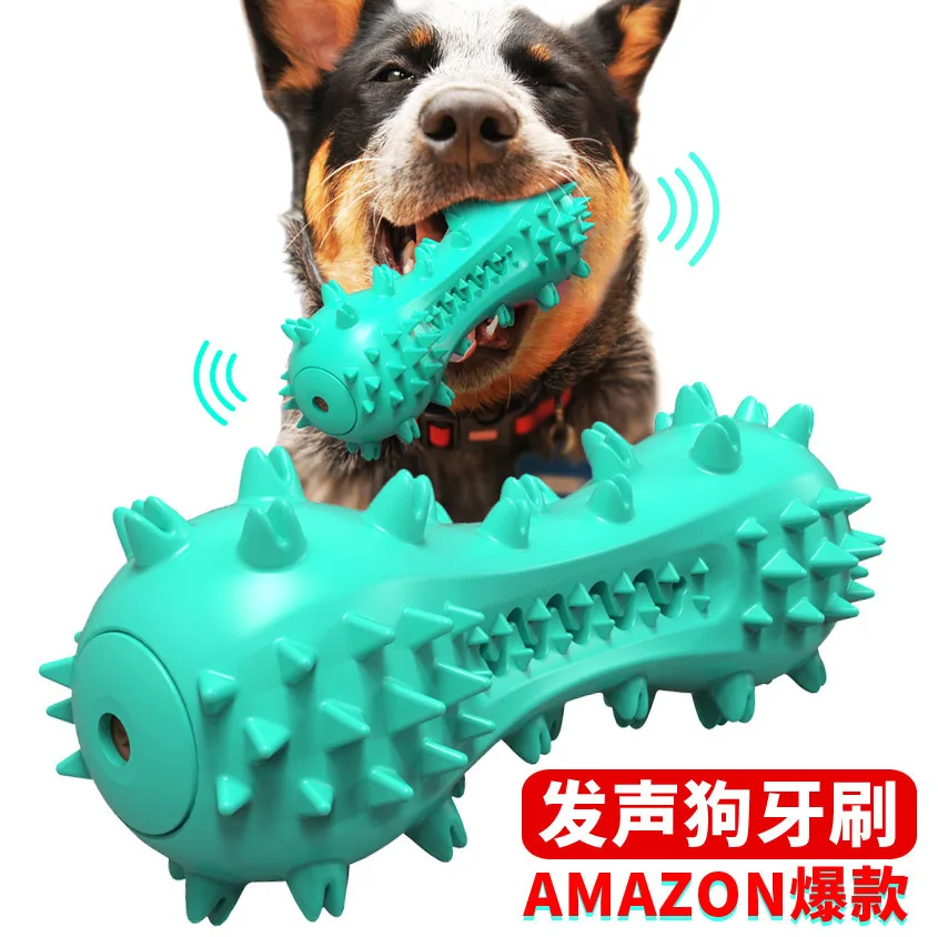 Sounding Dumbbell Dog Toy Molar Stick Chew-resistant Gum Toothbrush Pet Supplies AT293
Sounding Dumbbell Dog Toy Molar Stick Chew-resistant Gum Toothbrush Pet Supplies AT293
