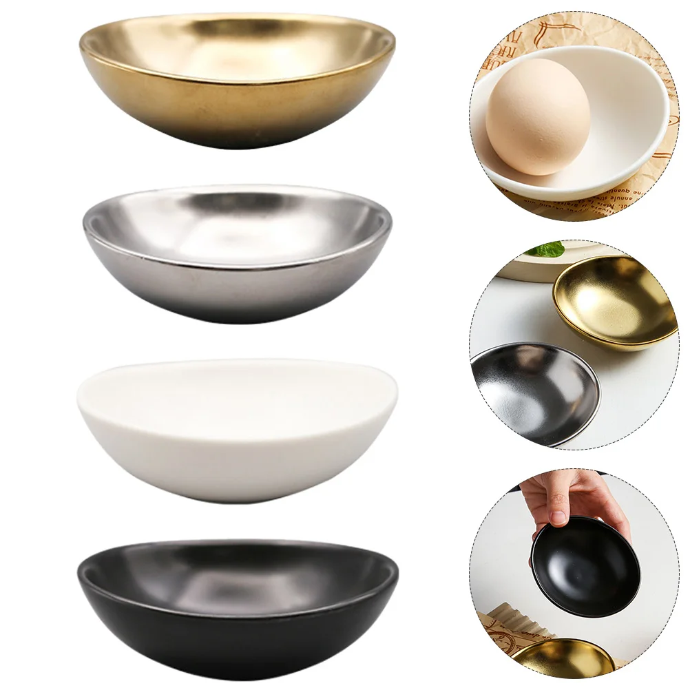 4Pcs Convenient Practical Durable Simple Seasoning Dishes Seasoning Plates for Home
4Pcs Convenient Practical Durable Simple Seasoning Dishes Seasoning Plates for Home