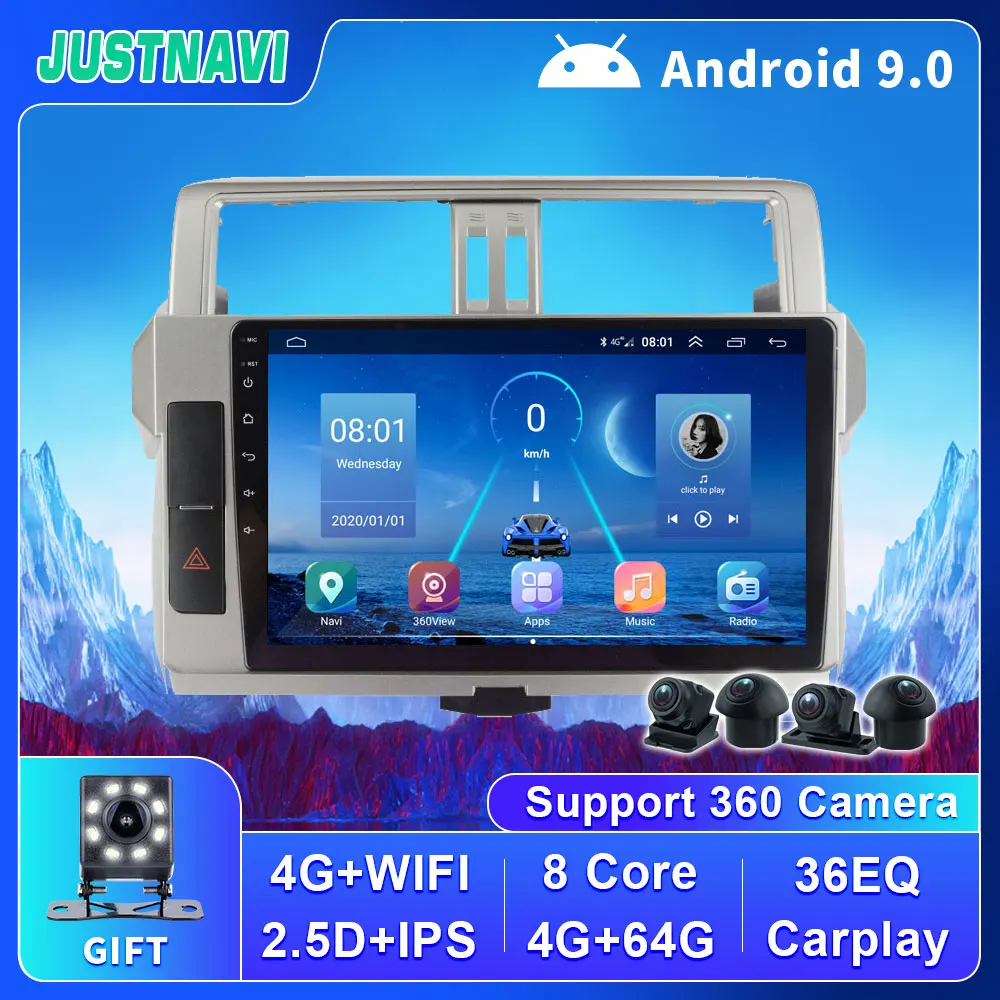 Android 9.0 DSP Car Video Radio For Toyota Land Cruiser Prado 150 2013-2017 Navigation 9" IPS Screen Autoradio No 2 din Player
Android 9.0 DSP Car Video Radio For Toyota Land Cruiser Prado 150 2013-2017 Navigation 9" IPS Screen Autoradio No 2 din Player