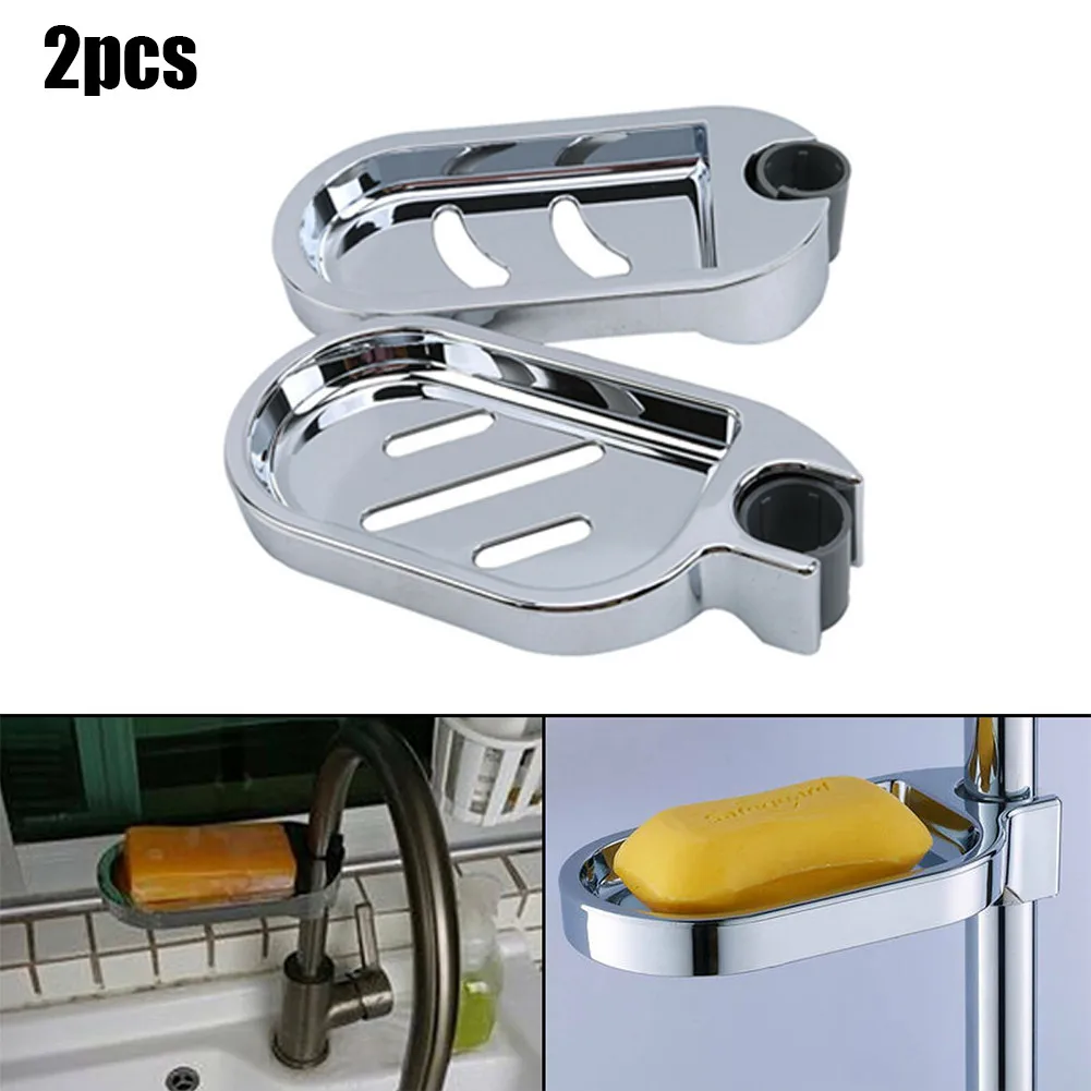 2Pcs Soap Holder Dish Bathroom Shower Storage Plate Stand Dishes Container Tray Two / Three Shots Soap Dish Holder Hanger Rack
2Pcs Soap Holder Dish Bathroom Shower Storage Plate Stand Dishes Container Tray Two / Three Shots Soap Dish Holder Hanger Rack
