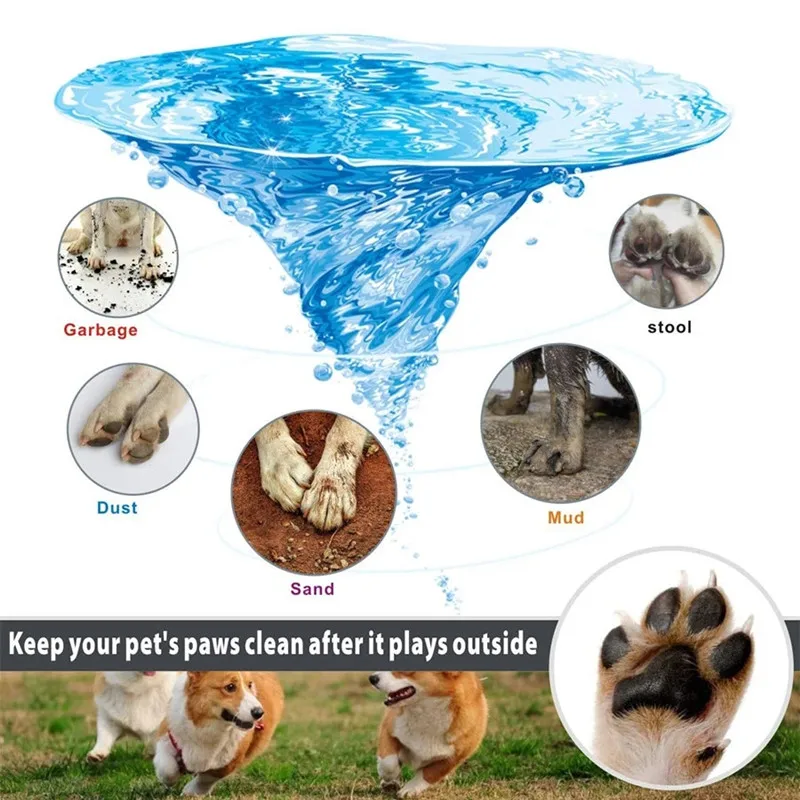 Pet Cleaner Cats And Dogs Paw Cleaner Silicone Material Portable Cleaning Cup Cat Grooming Brush Animal Special Dogs Accessories
Pet Cleaner Cats And Dogs Paw Cleaner Silicone Material Portable Cleaning Cup Cat Grooming Brush Animal Special Dogs Accessories