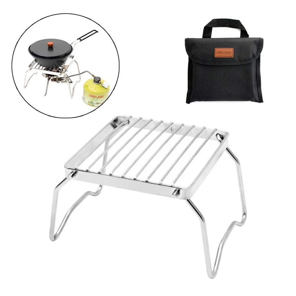 Outdoor Foldable Stove Stand Rack Camping Pot Bracket Holder Stoves Burner Stainless Steel Bracket For Picnic BBQ Hiking
Outdoor Foldable Stove Stand Rack Camping Pot Bracket Holder Stoves Burner Stainless Steel Bracket For Picnic BBQ Hiking