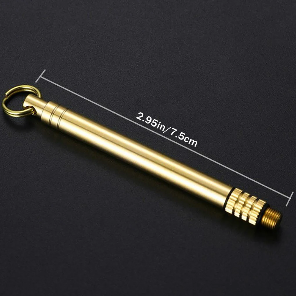 Titanium alloy outdoor portable multifunctional toothpick bottle fruit fork camping tool toothpick tube strong stainless steel
Titanium alloy outdoor portable multifunctional toothpick bottle fruit fork camping tool toothpick tube strong stainless steel