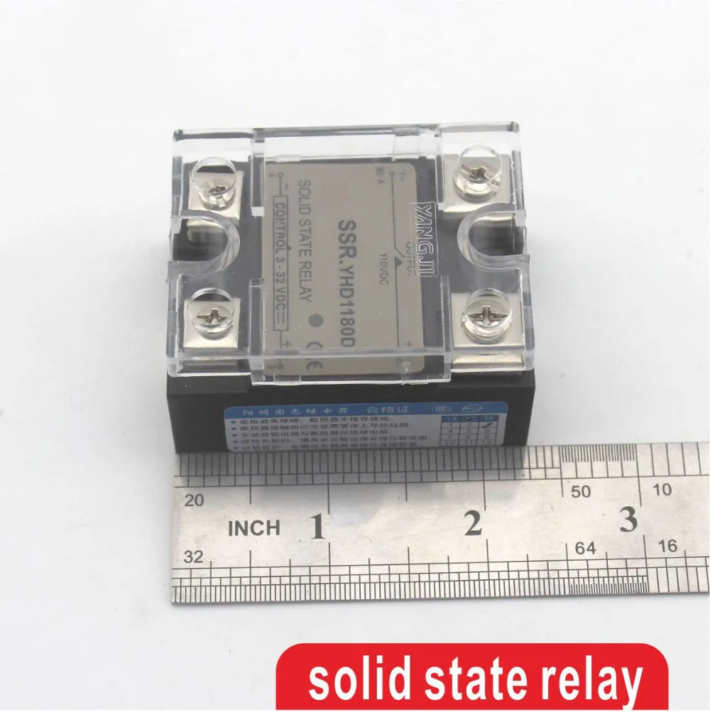 80DD SSR Control voltage 3~32VDC output 5~110VDC DC single phase DC solid state relay
80DD SSR Control voltage 3~32VDC output 5~110VDC DC single phase DC solid state relay