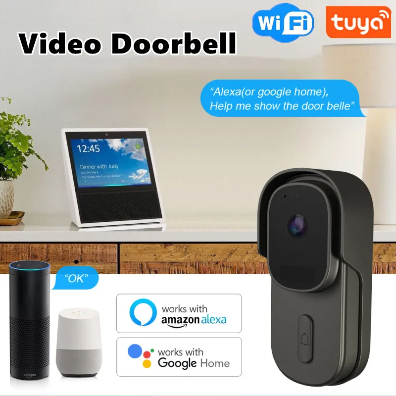 1080P Wi-Fi визуальсветильник умный ночной звонок с камерой, мини-видеодомофон для квартиры, телефона, домашней камеры безопасности s
1080P Wi-Fi визуальсветильник умный ночной звонок с камерой, мини-видеодомофон для квартиры, телефона, домашней камеры безопасности s