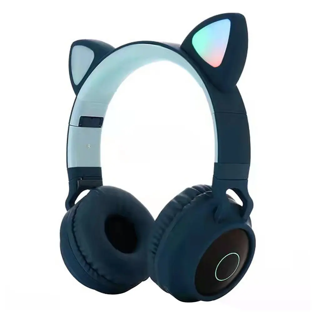 New Wireless Headphone LED Light Cat Ear Noise Cancelling Earphone Wireless 5.0 Headset Support TF Card 3.5mm Plug With Mic
New Wireless Headphone LED Light Cat Ear Noise Cancelling Earphone Wireless 5.0 Headset Support TF Card 3.5mm Plug With Mic